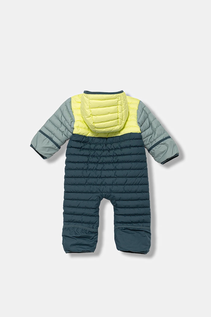 Columbia kombinezon niemowlęcy Powder Lite Reversible Bunting turkusowy 2088751