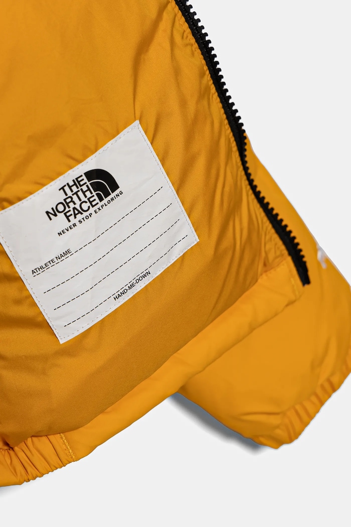 Băieți The North Face geaca de puf pentru copii KID 1996 RETRO NUPTSE JACKET NF0A82TS56P1 galben