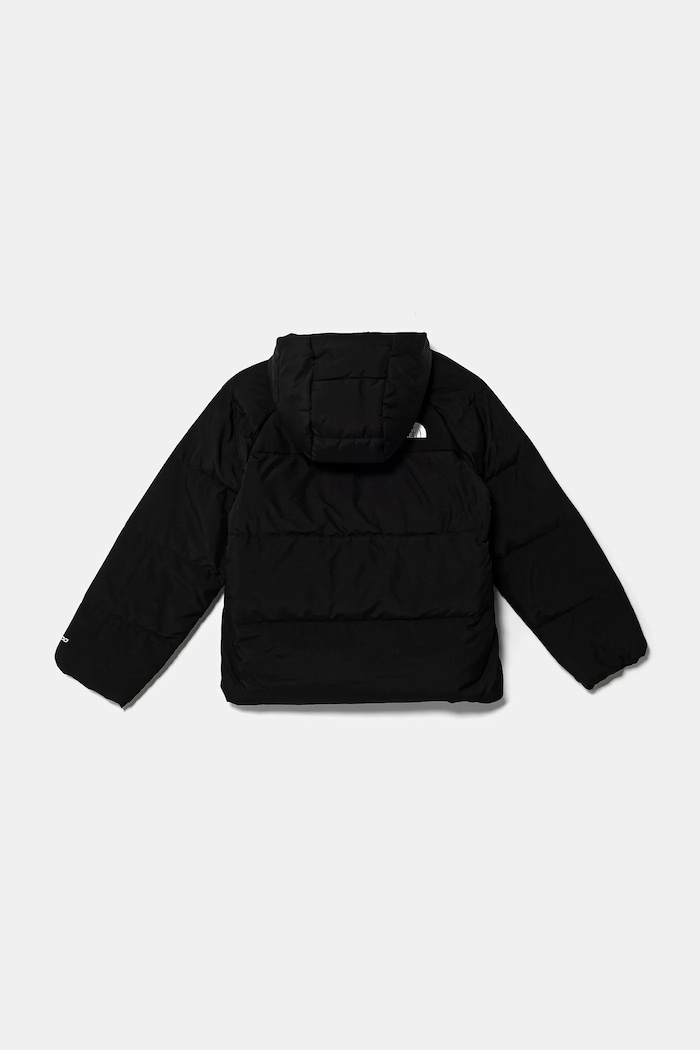 The North Face geacă de puf pentru copii NORTH DOWN HOODED JACKET NF0A88TXJK31 negru AW24