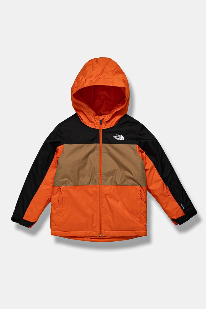 The North Face kurtka narciarska dziecięca FREEDOM INSULATED JACKET pozostałe pomarańczowy NF0A88TZ1OP1
