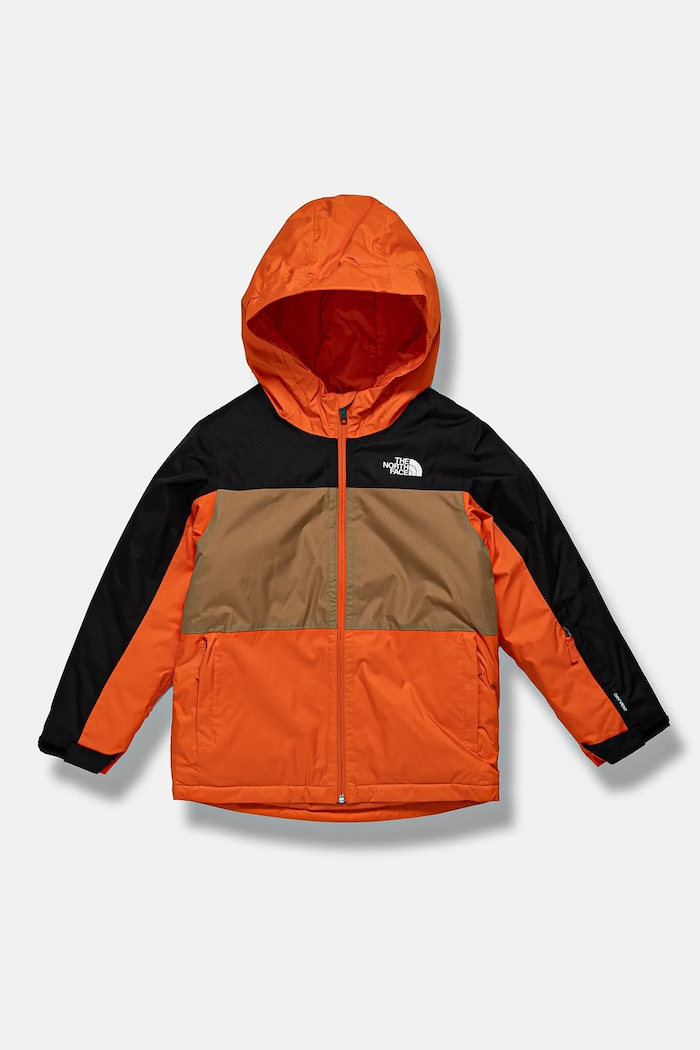 The North Face kurtka narciarska dziecięca FREEDOM INSULATED JACKET pozostałe pomarańczowy NF0A88TZ1OP1