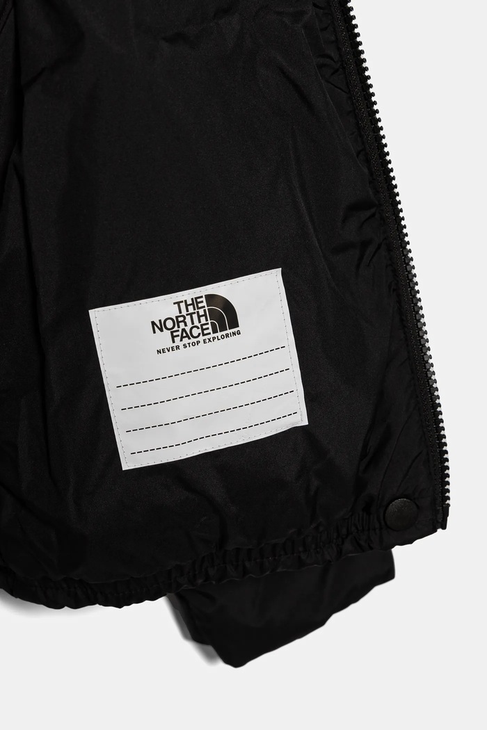 Chłopiec The North Face kurtka puchowa dziecięca NORTH DOWN HOODED JACKET NF0A88UDJK31 czarny