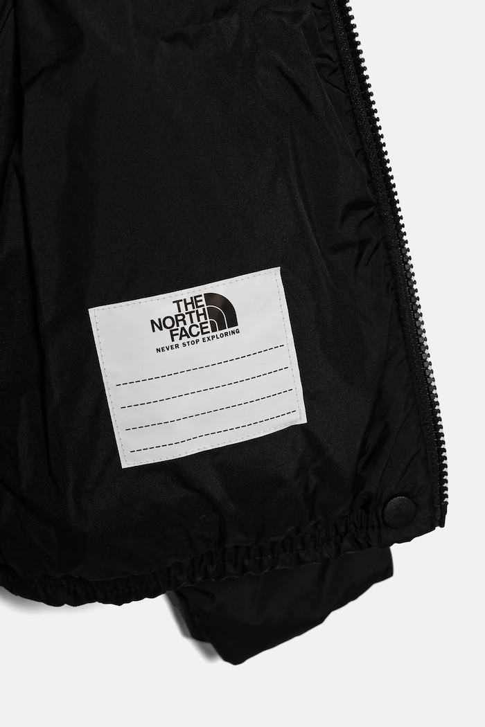 Chłopiec The North Face kurtka puchowa dziecięca NORTH DOWN HOODED JACKET NF0A88UDJK31 czarny