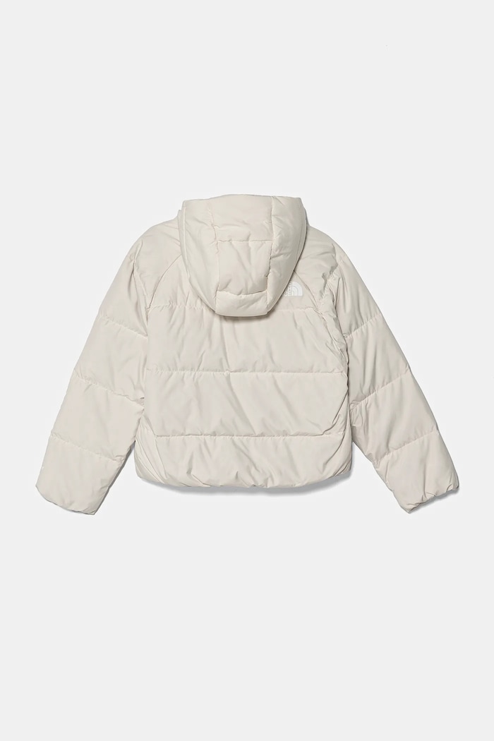 The North Face piumino bambini NORTH DOWN HOODED JACKET NF0A88UDQLI1 beige AW24