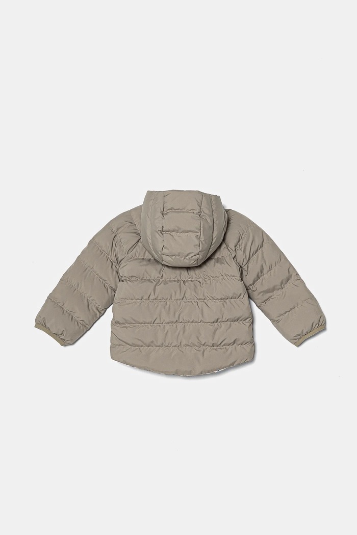 Băieți The North Face jachetă pentru copii cu două fețe BABREVERSIBLE PERRITO HOODED JACKET NF0A88W31I41 gri