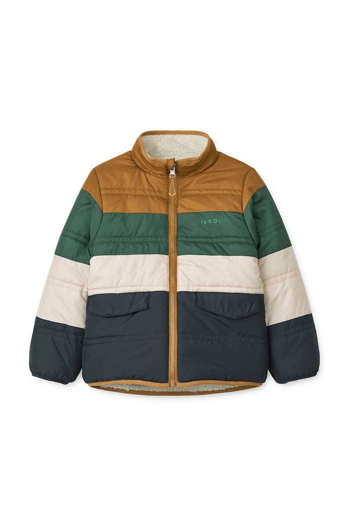 Liewood Geaca reversibila pentru copii Maxson Reversible Jacket LW19091 bleumarin AW24