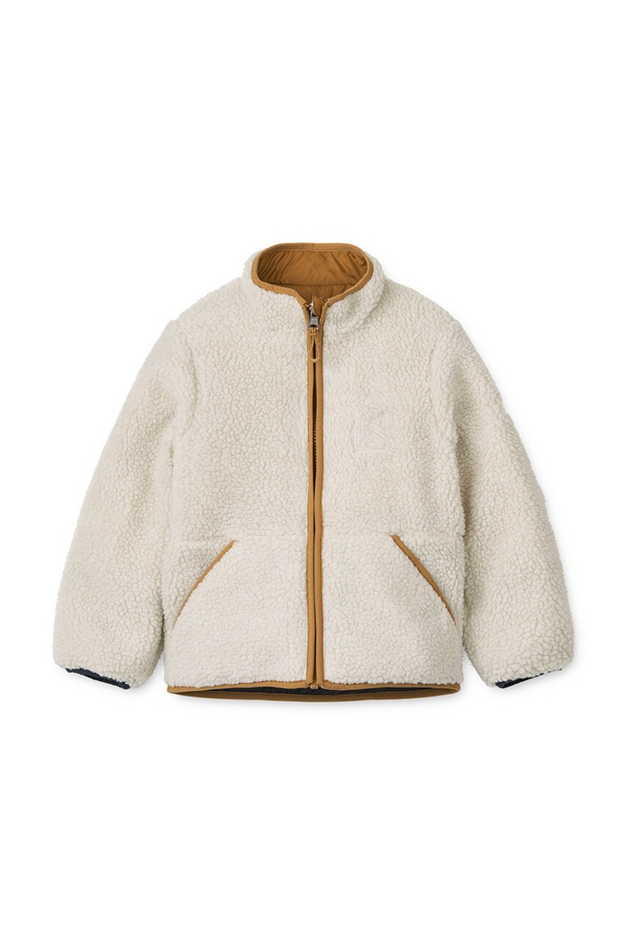 Geaca reversibila pentru copii Maxson Reversible Jacket Liewood bleumarin LW19091