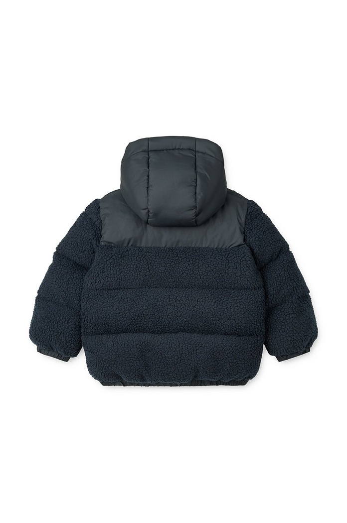 Băieți Liewood Geaca copii Niko Pile Jacket LW19142 bleumarin