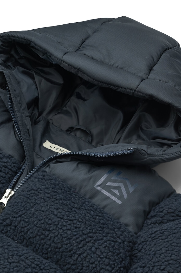 Geaca copii Niko Pile Jacket Liewood LW19142 bleumarin