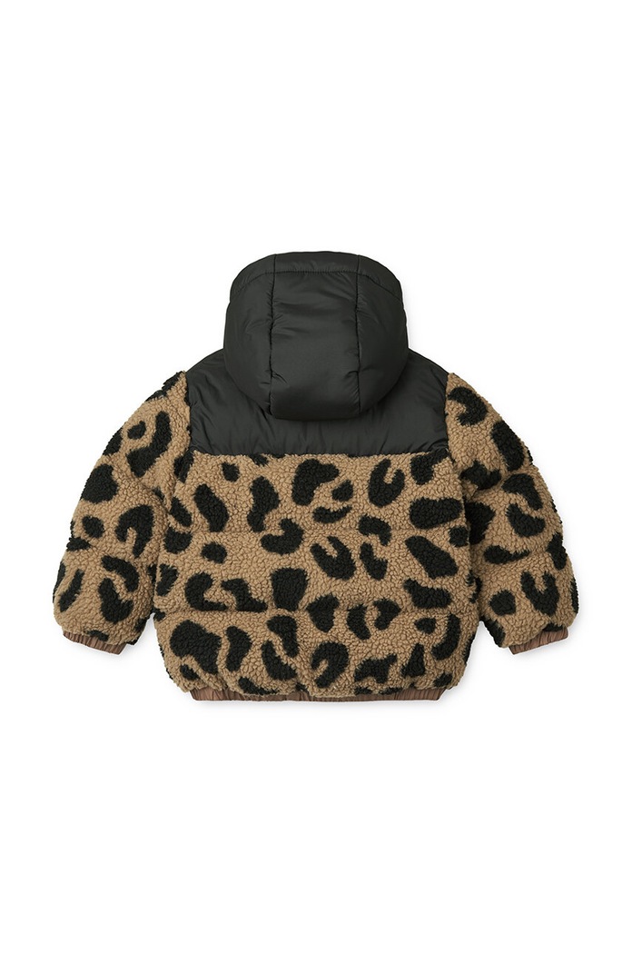 Chlapec Detská bunda Liewood Niko Pile Jacket LW19142 hnedá