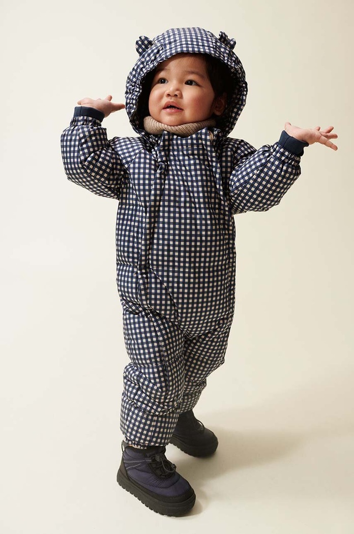Χειμερινό κοστούμι για βρέφη Liewood Sylvie Baby Snowsuit άλλο σκούρο μπλε LW19403
