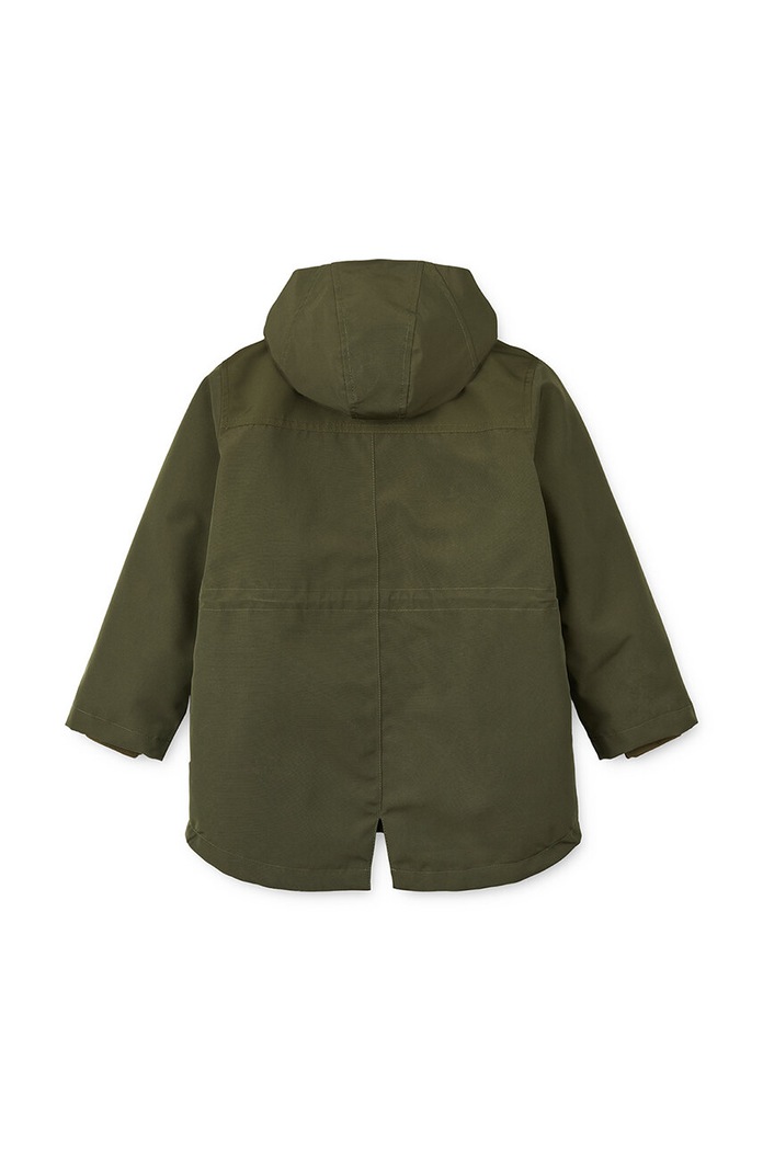 Chlapec Detská bunda Liewood Timber 2 in 1 Jacket LW19438 zelená