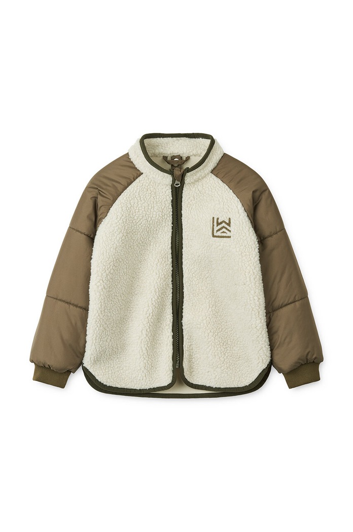Detská bunda Liewood Timber 2 in 1 Jacket LW19438 zelená