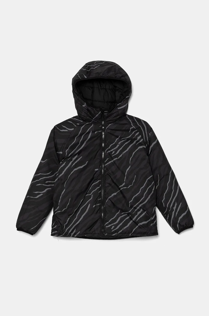 Детско яке с две лица Puma Reversible ffer jacket с изолация черен 682756