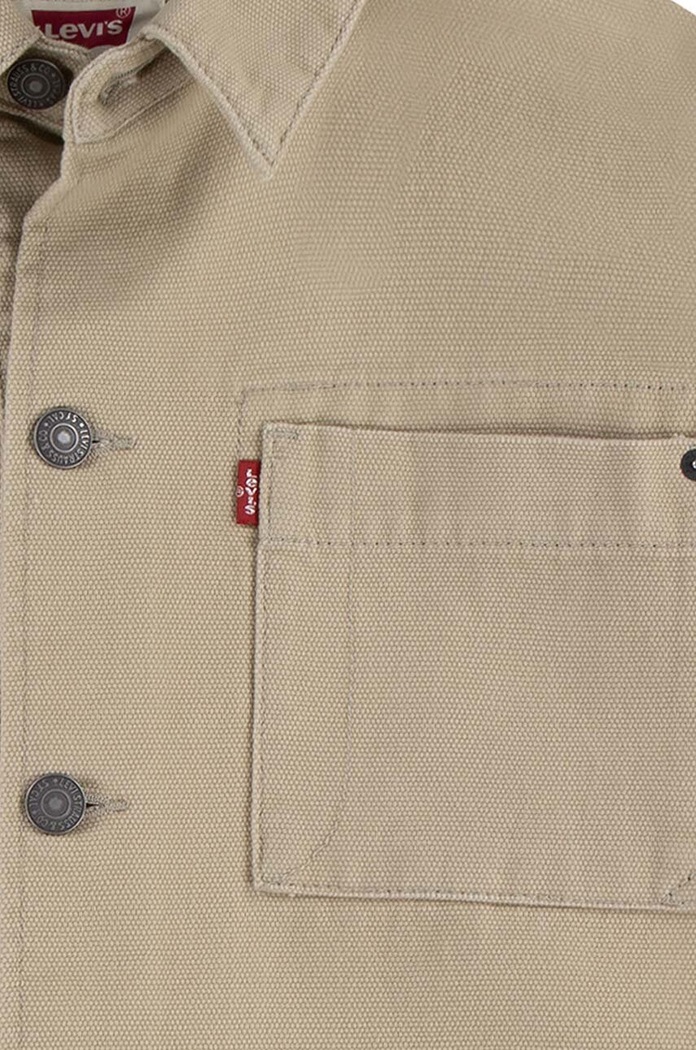 CHLAPEC Dětská bunda Levi's CHORE JACKET 9EL239 béžová