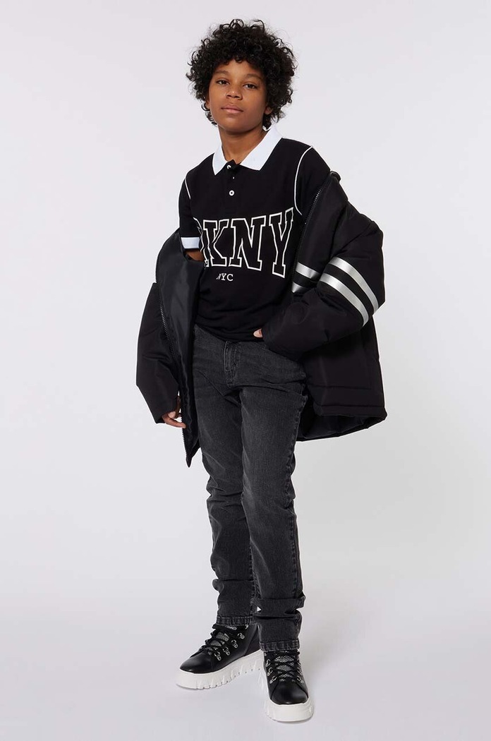 Dječja jakna Dkny crna D60203.162.174