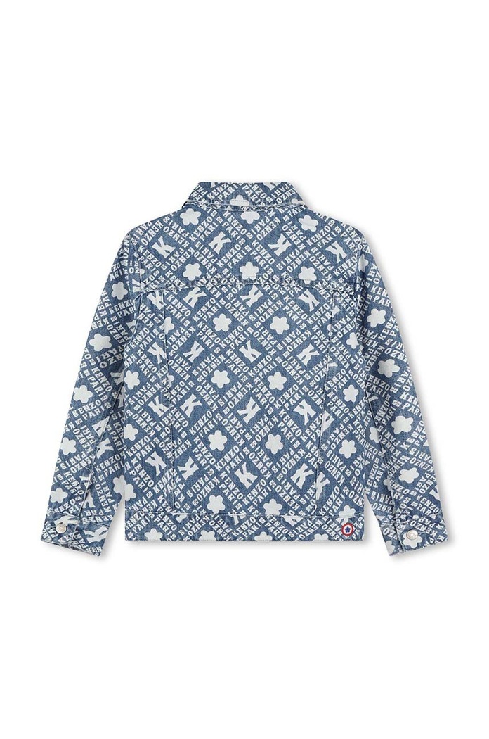 Αγορίστικα Παιδικό τζιν μπουφάν Kenzo Kids K60631.114.150 μπλε