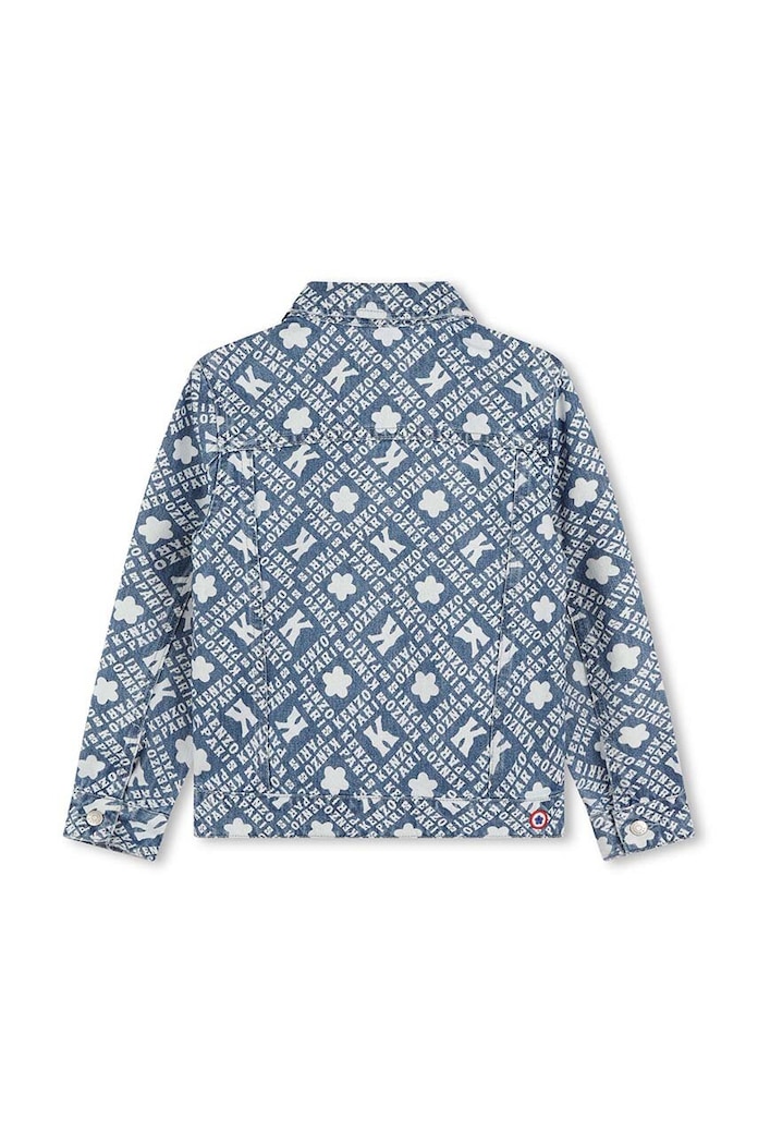Αγορίστικα Παιδικό τζιν μπουφάν Kenzo Kids K60631.114.150 μπλε