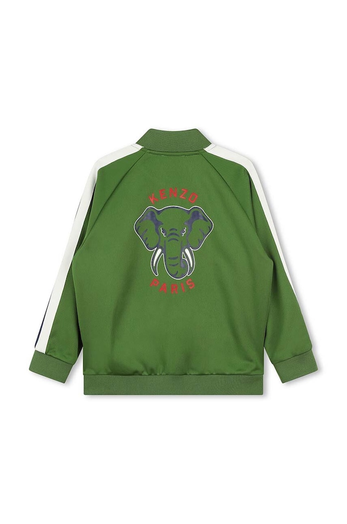 Dječaci Dječja dukserica Kenzo Kids K60701.114.150 zelena