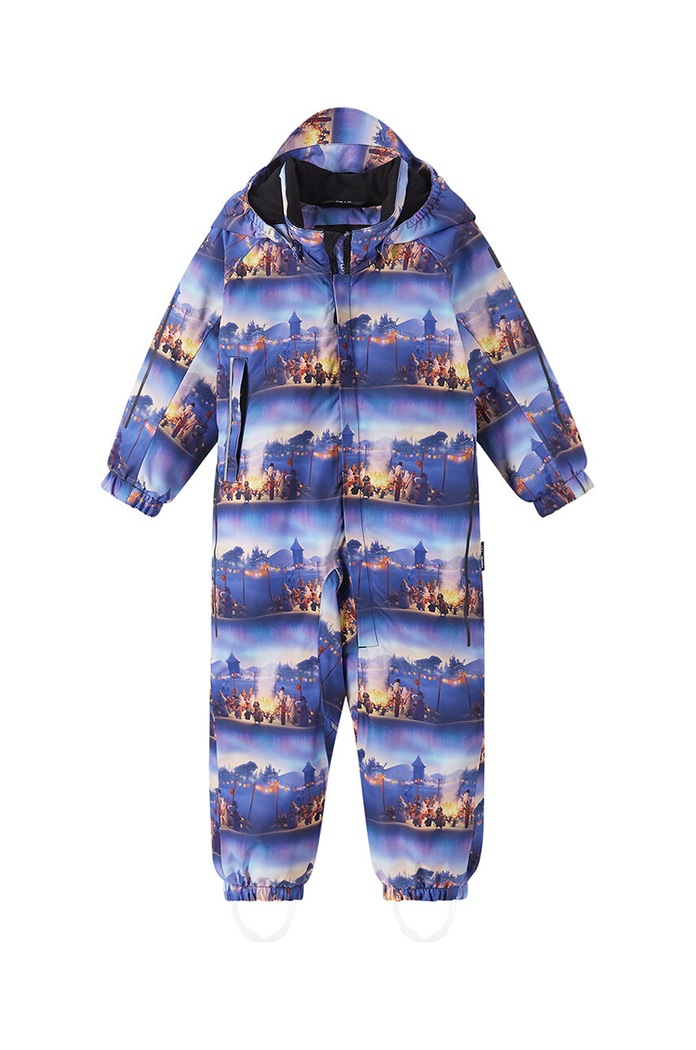 Детски зимен гащеризон Reima Moomin Lyster 5100011D.9BYH син AW24