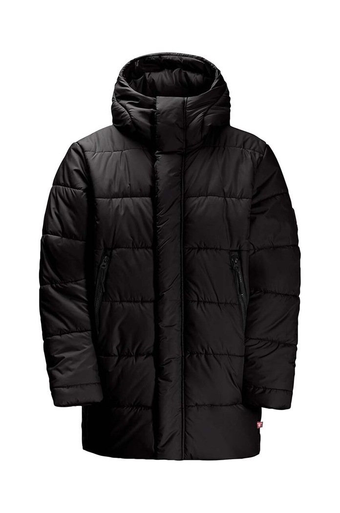Dětská bunda Jack Wolfskin s podšívkou černá 1610171