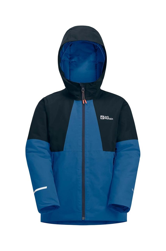 Chłopiec Jack Wolfskin kurtka dziecięca 1610281.116.152 niebieski