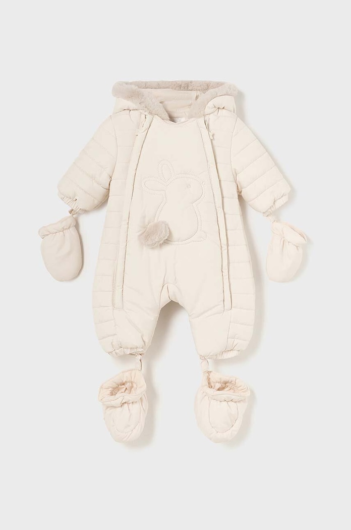 Бебешки гащеризон Mayoral Newborn с изолация бежов 2620.1A.Newborn.9BYH