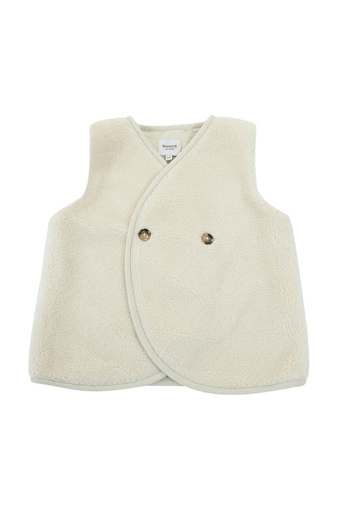 Detská vesta Donsje Monty Gilet 4044300. béžová AA00
