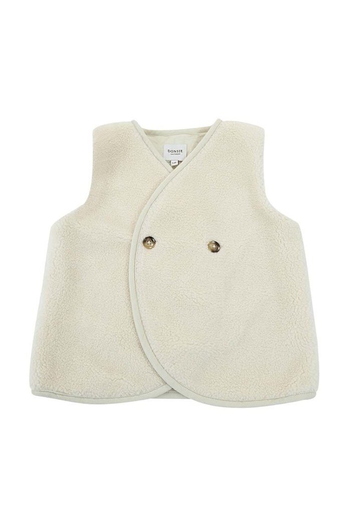 Detská vesta Donsje Monty Gilet 4044300. béžová AA00