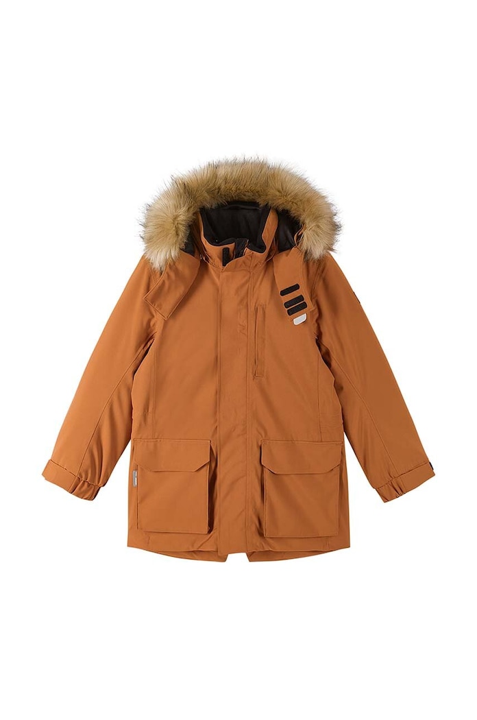 Детско яке Reima Ajaton 5100360A.9BYH кафяв AW24