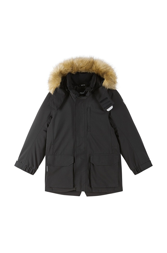 Dětská bunda Reima Ajaton 5100360A.9BYH černá AW24