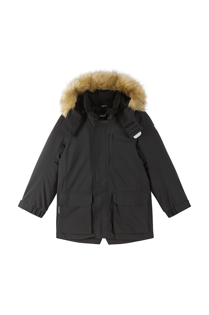 Dětská bunda Reima Ajaton 5100360A.9BYH černá AW24