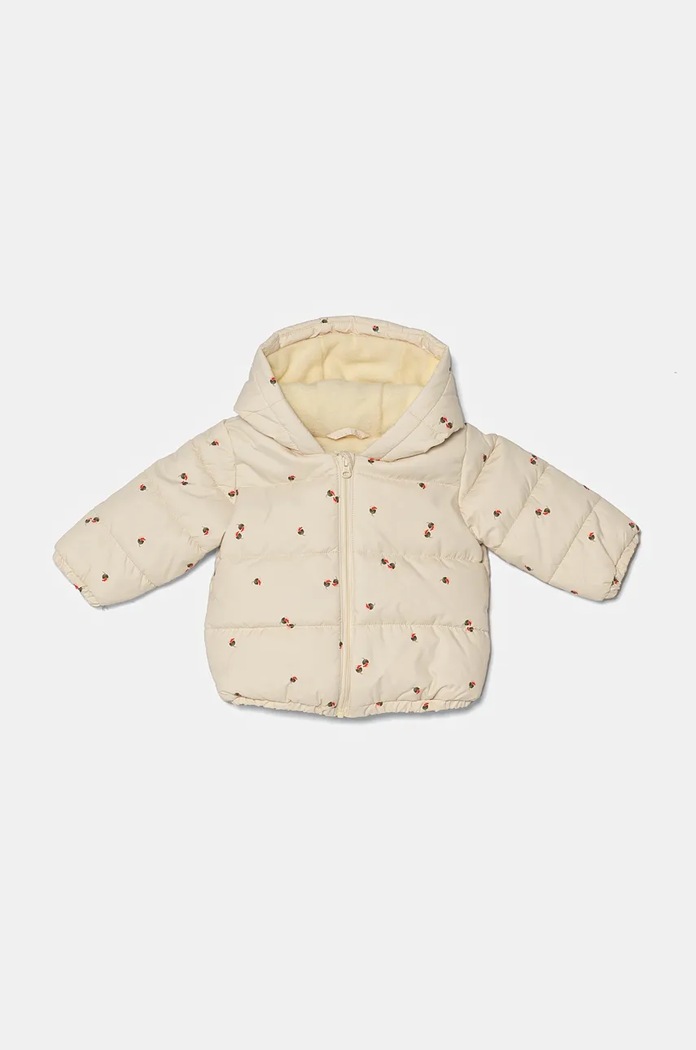Бебешко яке United Colors of Benetton с изолация бежов 2ITSAN00M.W.Seasonal