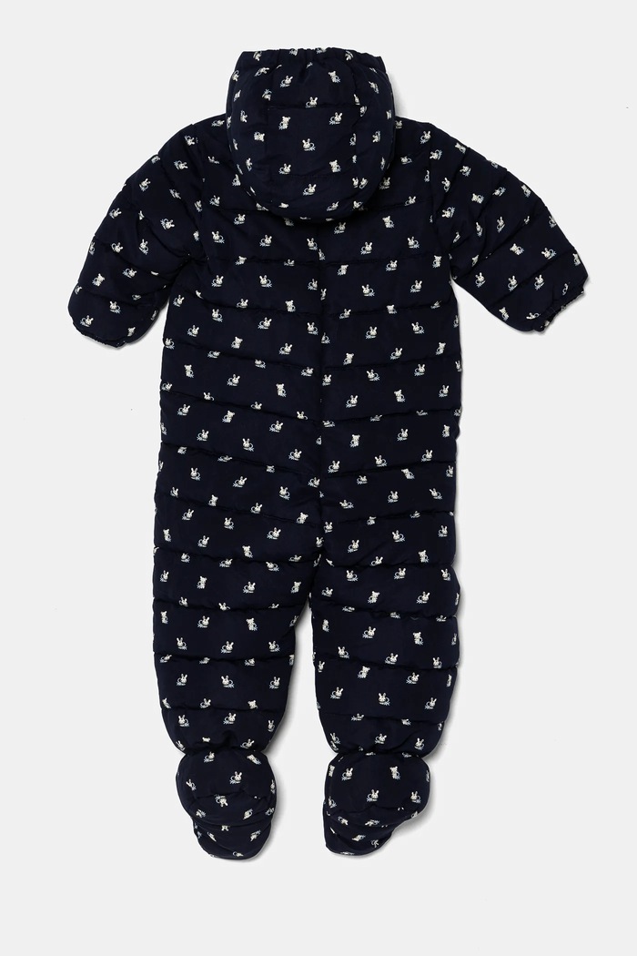 Бебешки гащеризон United Colors of Benetton 2UWJAT002.W.Seasonal тъмносин AW24