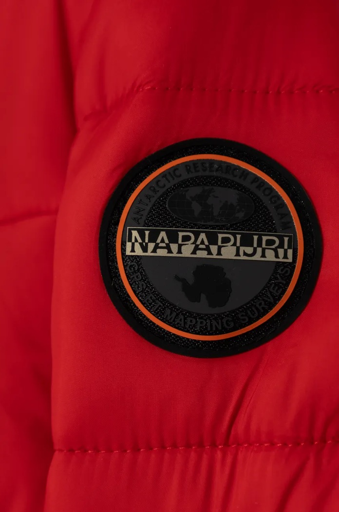 Chlapec Detská bunda Napapijri A-CARREL NP0A4HYER061.98.128 červená