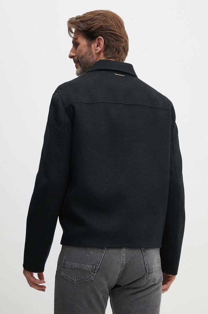 Oblečenie Vlnená bunda Calvin Klein K10K114010 čierna