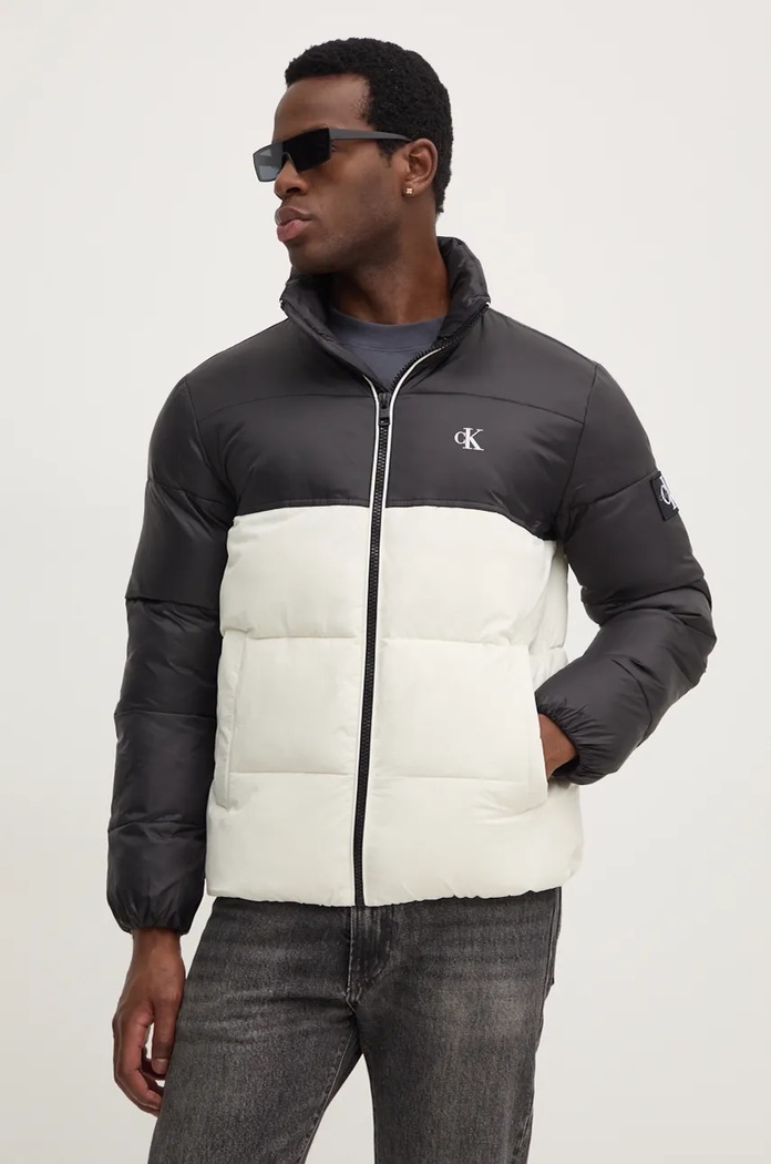 Bunda Calvin Klein Jeans zateplené čierna J30J325584
