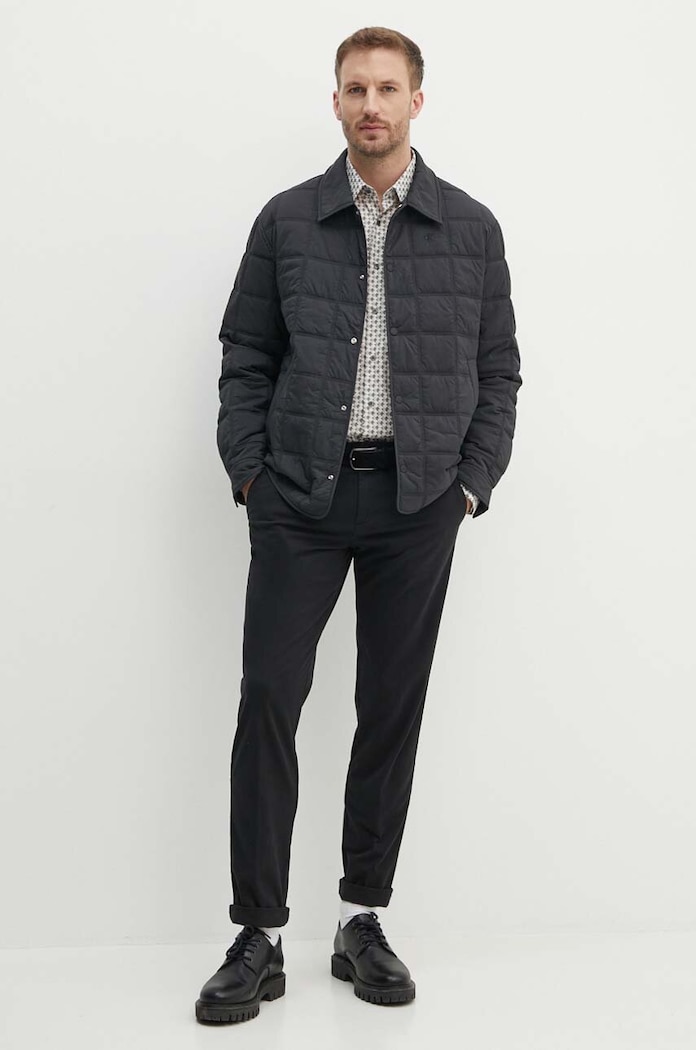 Bunda Calvin Klein Jeans J30J325587 čierna AW24