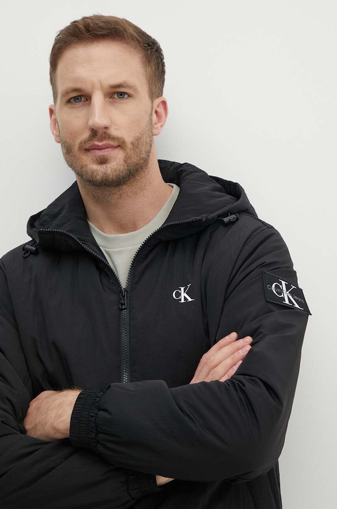 Bunda Calvin Klein Jeans čierna J30J325596