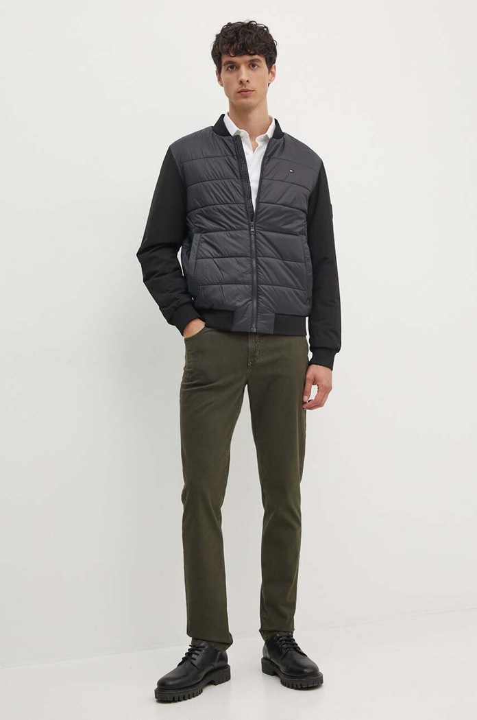 Bunda Tommy Hilfiger MW0MW35653 černá AW24