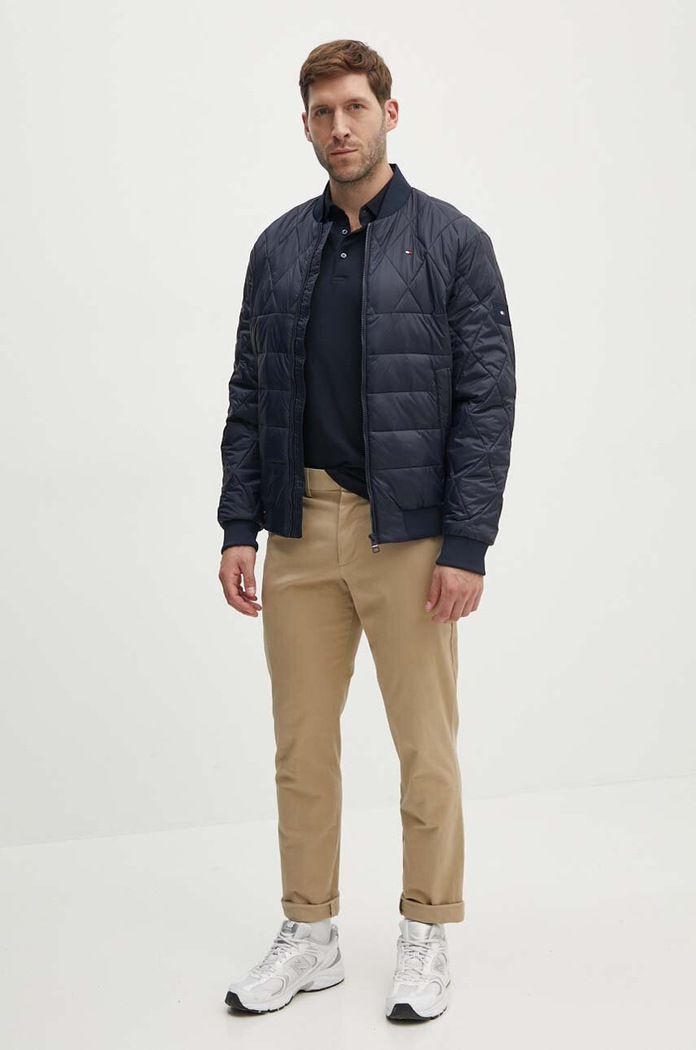 Bomber bunda Tommy Hilfiger MW0MW36325 námořnická modř AW24