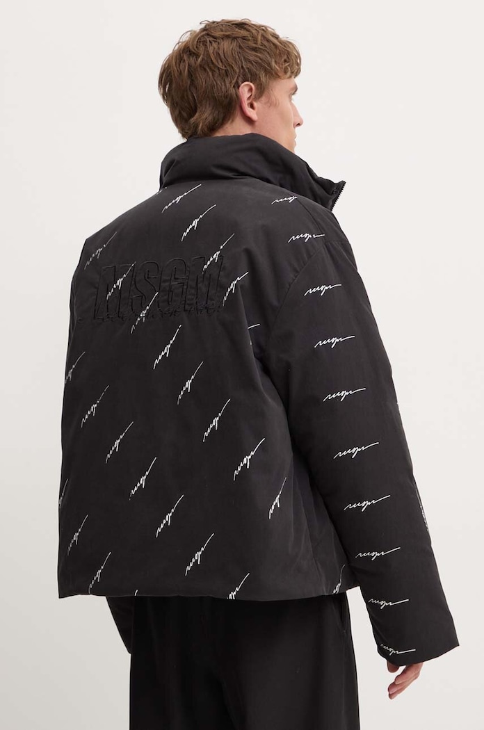 Odzież MSGM kurtka puchowa 3740MH02.237703 czarny