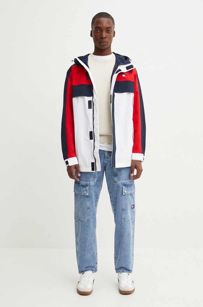 Tommy Jeans kurtka DM0DM19477 granatowy AW24