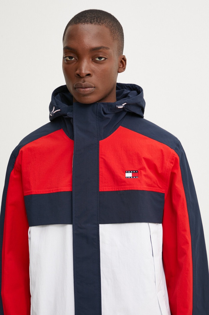 Tommy Jeans kurtka DM0DM19477 granatowy
