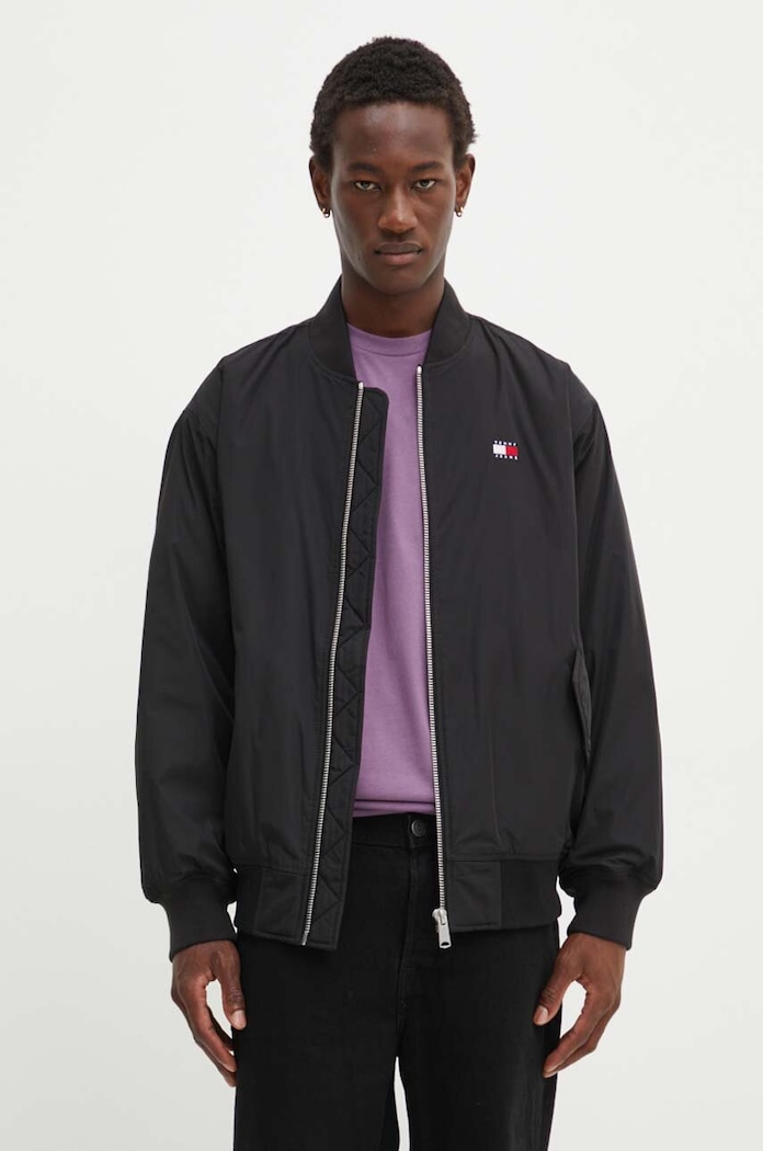 Μπουφάν bomber Tommy Jeans άλλο μαύρο DM0DM20480
