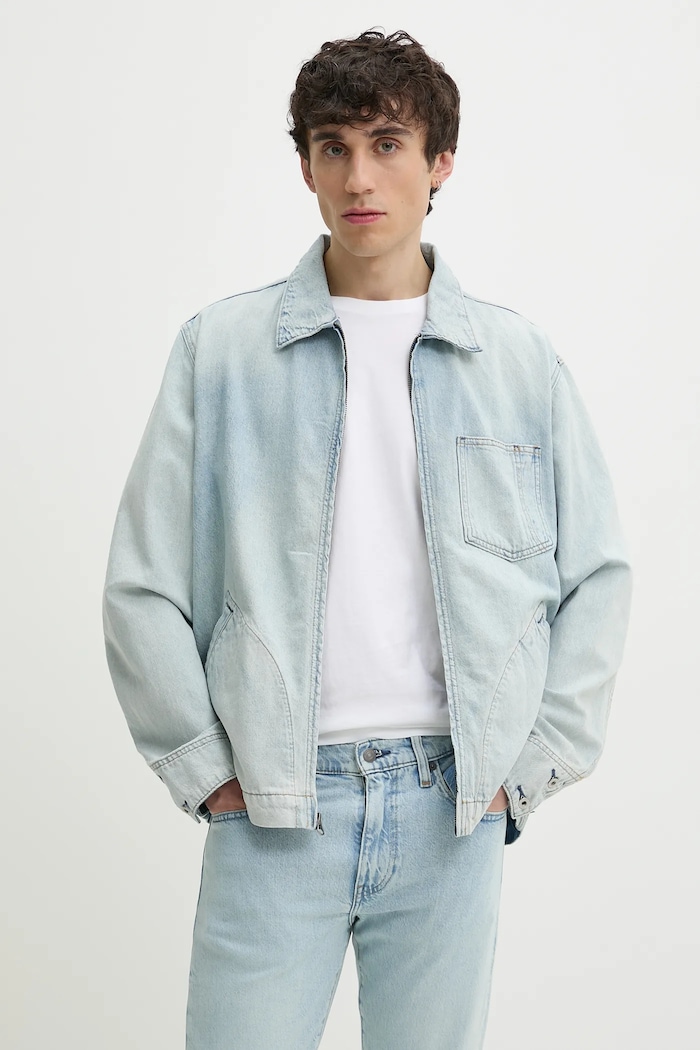 Džínová bunda Levi's modrá A8635