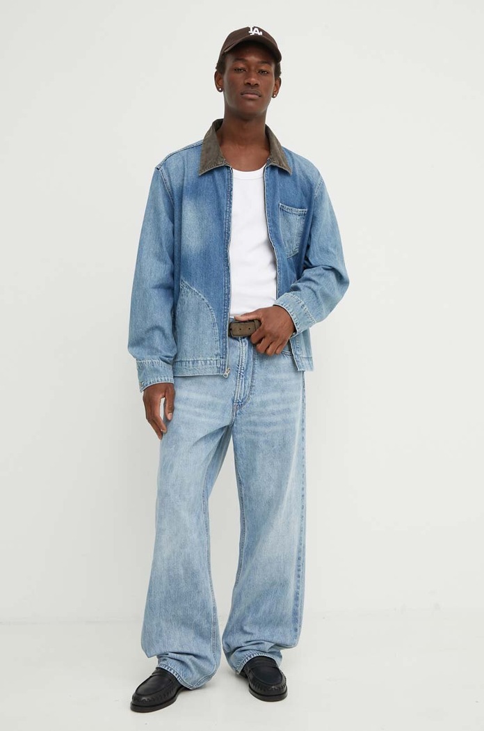 Džínová bunda Levi's A8635 modrá SS25