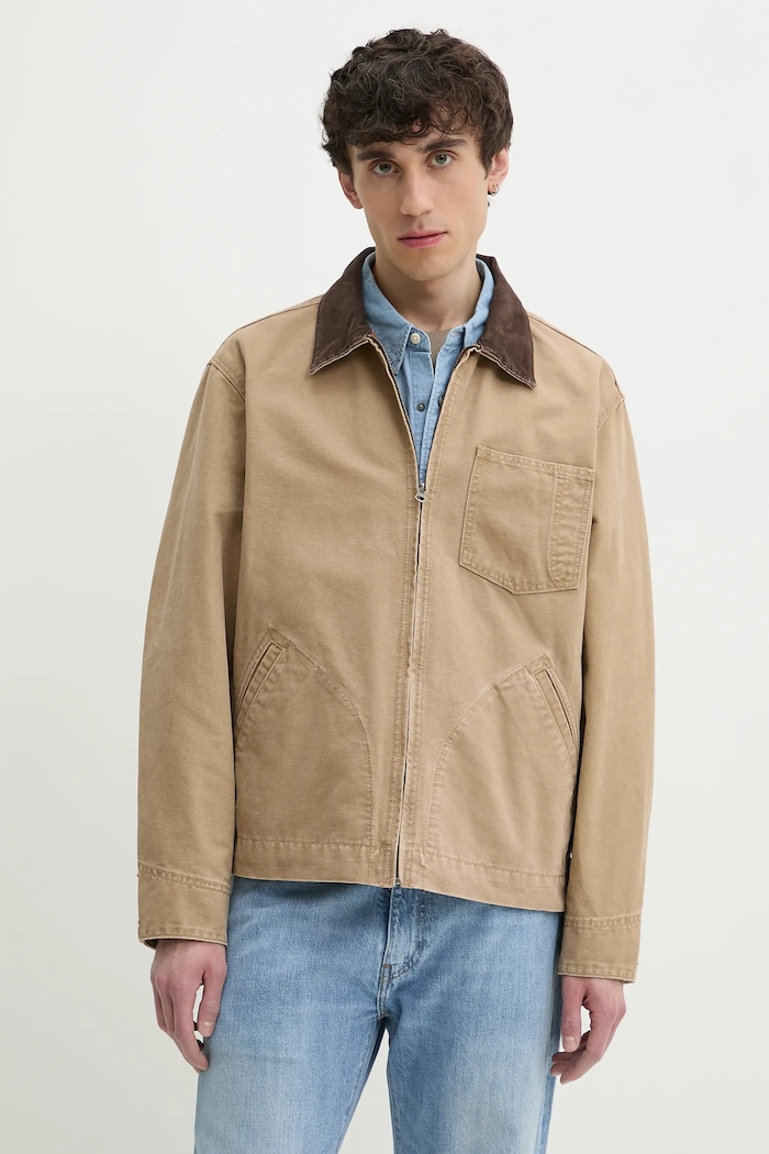Τζιν μπουφάν Levi's μπεζ A8635