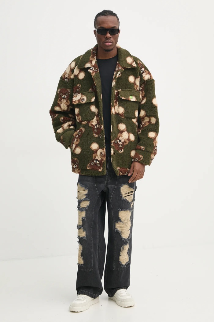 Barrow geaca F4BWUAJK005 verde AW24