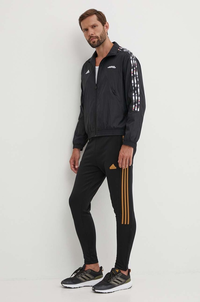 Μπλούζα adidas Pride IV7372 μαύρο AW24